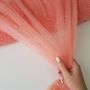 ФБ10 - Фатин с бусинами "Розовый персик"