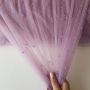 ФБ08 - Фатин с бусинами "Бледный фиолетовый"